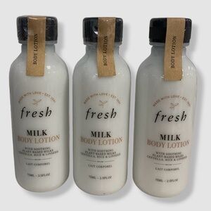 (3) Fresh Milk Body Lotion - White - 75ml